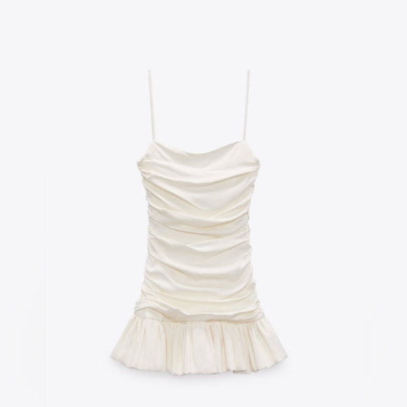 Zara Draped Dress - Picture 4 of 5